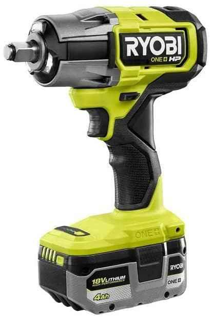 RYOBI P262K1 ONE+ HP 18V Brushless Cordless 4-Mode 1/2 in. Impact Wrench Kit w/ 4.0 Ah HIGH PERFORMANCE Lithium-Ion Battery & Charger - Track Minded HPDE, LLC