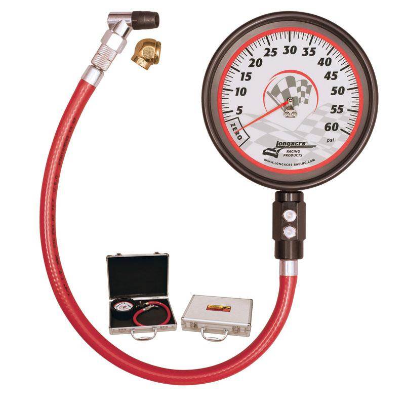 Longacre Pro Precision Tire Gauge - 0-60 PSI - Track Minded HPDE, LLC