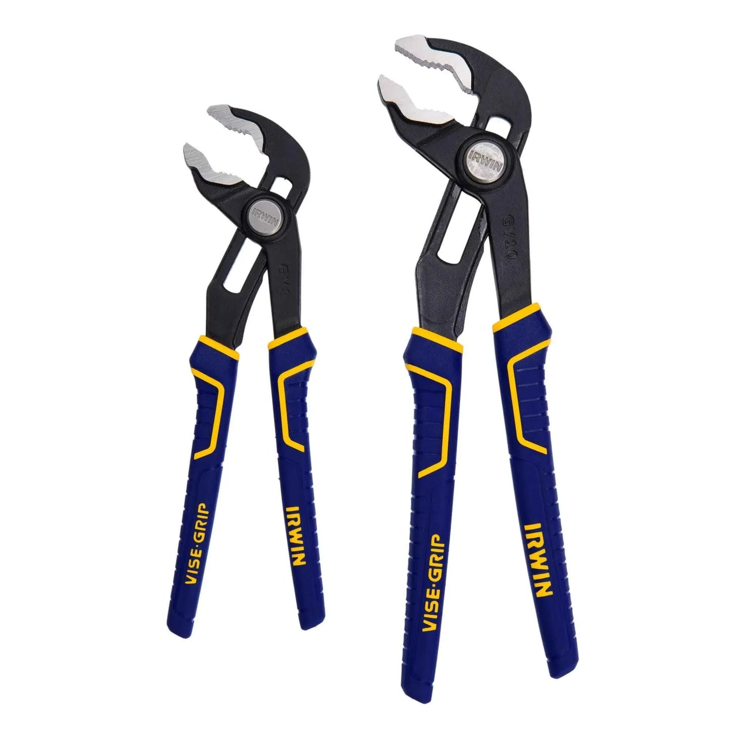 IRWIN Tools VISE-GRIP GrooveLock Pliers Set, V-Jaw, 2 Piece, 2078709 - Track Minded HPDE, LLC