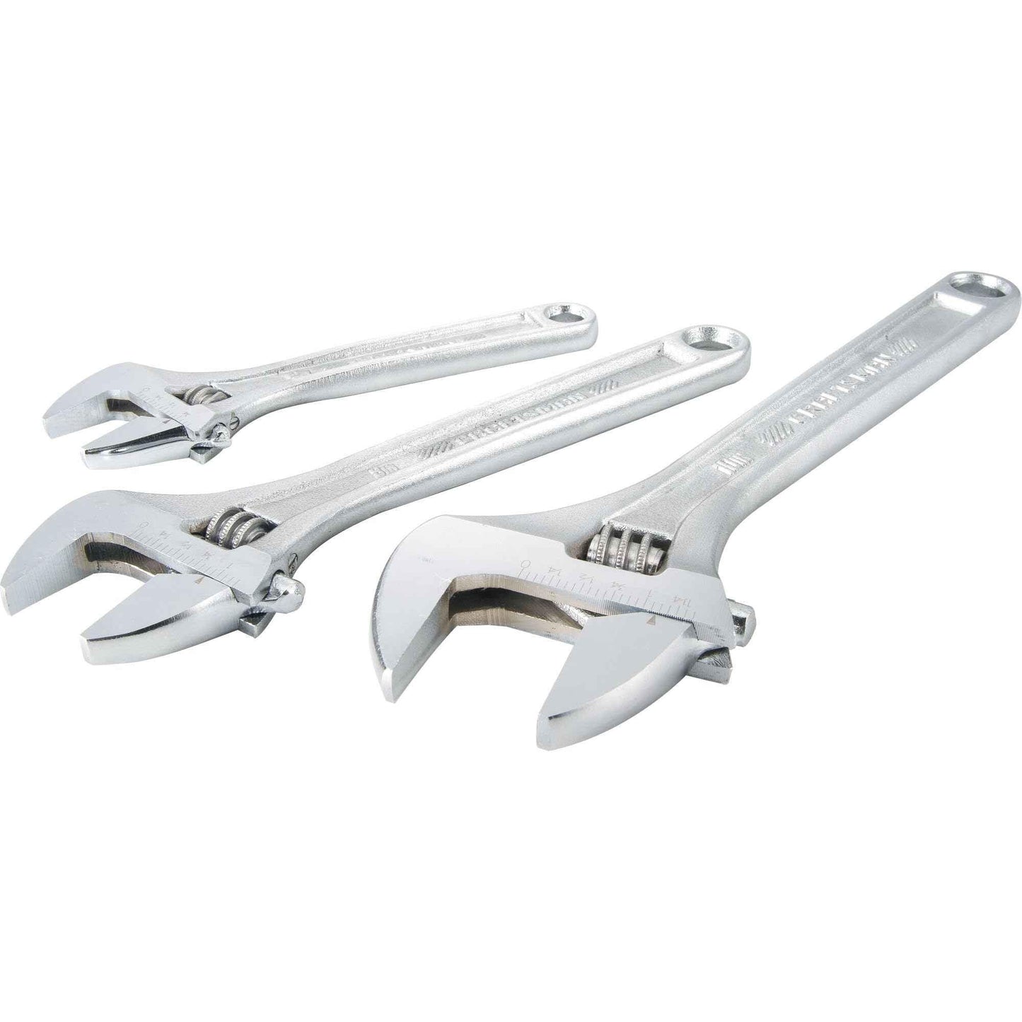 CRAFTSMAN Adjustable Wrench Set, 3-Piece All Steel, Metirc and SAE Scale (CMMT12001) - Track Minded HPDE, LLC