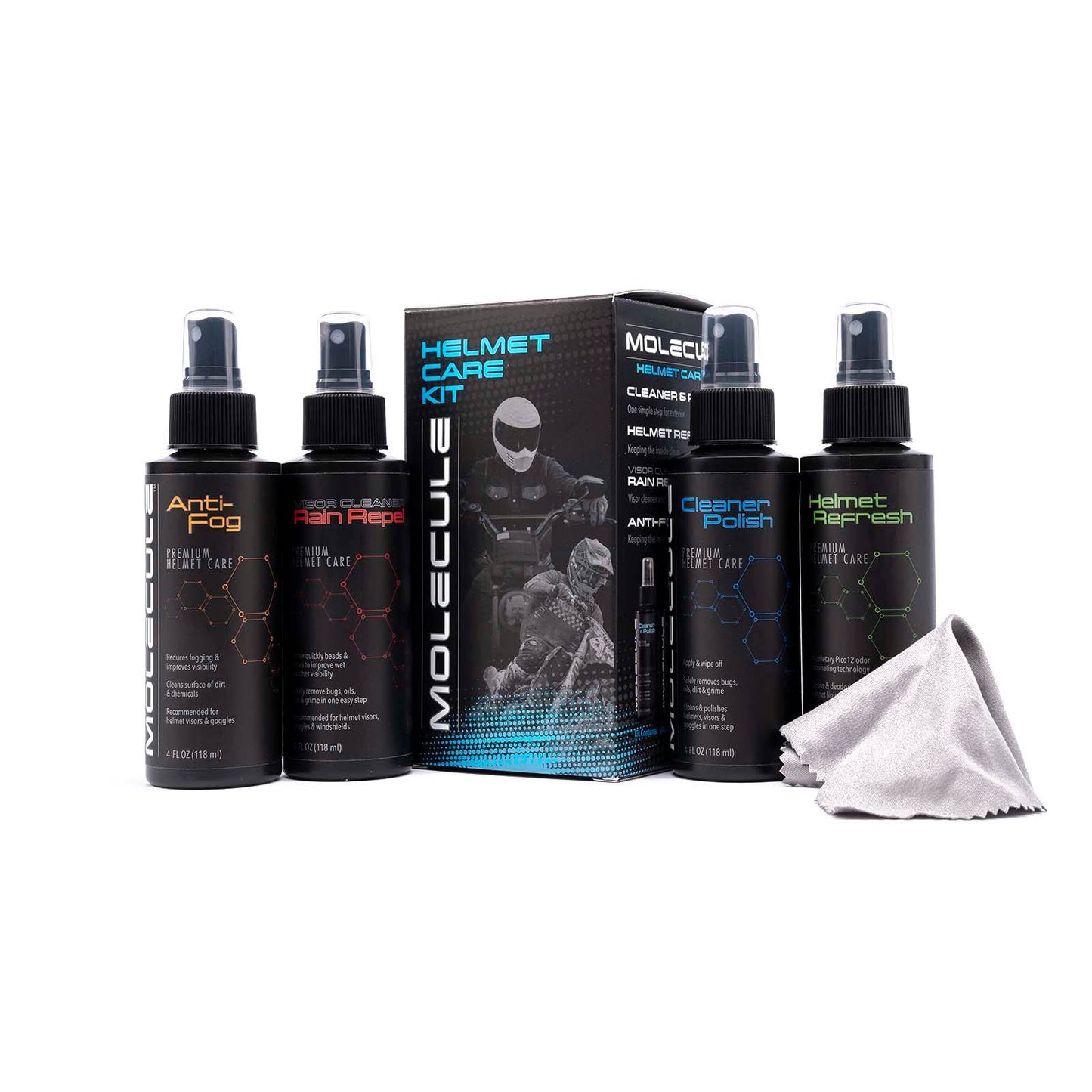Molecule Helmet Care Kit - Track Minded HPDE, LLC