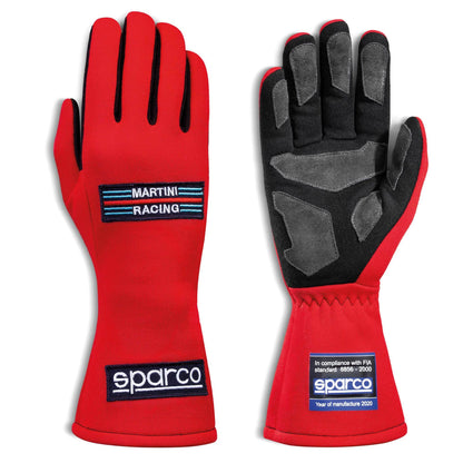 Sparco Martini Land Racing Gloves - 2024 Model - Track Minded HPDE, LLC
