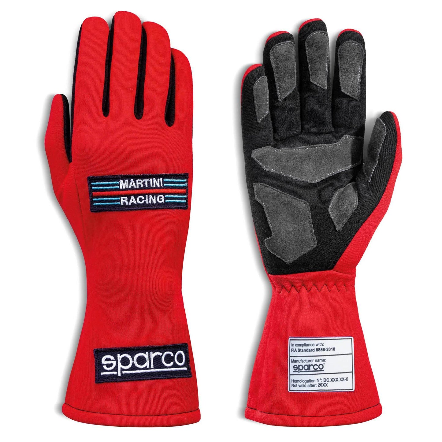 Sparco Martini Land Racing Gloves - 2024 Model - Track Minded HPDE, LLC