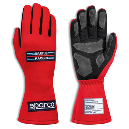 Sparco Martini Land Racing Gloves - 2024 Model - Track Minded HPDE, LLC