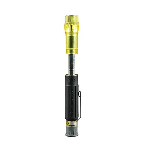 Klein Tools 32614 Multi-bit Precision Screwdriver Set, 4-in-1 Electronics Pocket Screwdriver, Professional Phillips and Slotted Bits, EDC - Track Minded HPDE, LLC