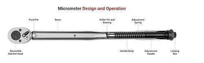 TEKTON 1/2 Inch Drive Micrometer Torque Wrench (10-150 ft.-lb.) | 24335 - Track Minded HPDE, LLC