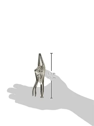 IRWIN VISE-GRIP Original Locking Pliers, Long Nose, 4-Inch (1602L3), 100mm - Track Minded HPDE, LLC