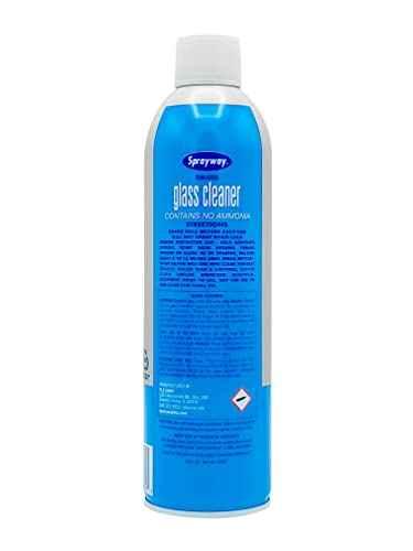 Sprayway Glass Cleaner, SW-050 19 oz Cleaner for Auto and Home for a Streak-Free Shine, Deep Cleaning Foaming Action, Safe for Tinted & Non-Tinted Windows, Ammonia Free Foam Glass Cleaner, Pack of 3 - Track Minded HPDE, LLC