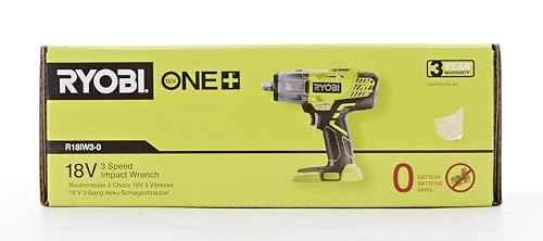 RYOBI R18IW3-0 18V ONE+ Cordless 3-Speed Impact Wrench (Body Only) - Track Minded HPDE, LLC