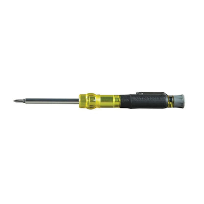 Klein Tools 32614 Multi-bit Precision Screwdriver Set, 4-in-1 Electronics Pocket Screwdriver, Professional Phillips and Slotted Bits, EDC - Track Minded HPDE, LLC