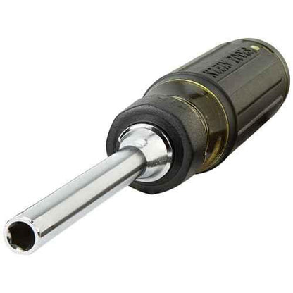 Klein Tools 32305 Multi-bit Ratcheting Screwdriver, 15-in-1 Tool with Phillips, Slotted, Square, Torx and Combo Bits and 1/4-Inch Nut Driver - Track Minded HPDE, LLC