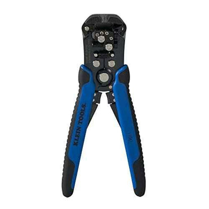 Klein Tools 80013 Wire Stripper / Ratcheting Crimper, Electrical Crimping Tool Kit with Automatic Wire Stripper and Ratcheting Insulated Terminal Crimper, 2-Piece - Track Minded HPDE, LLC