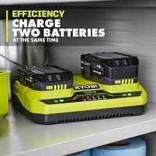 Ryobi ONE+ 18V Dual-Port Simultaneous Charger PCG005 - Track Minded HPDE, LLC