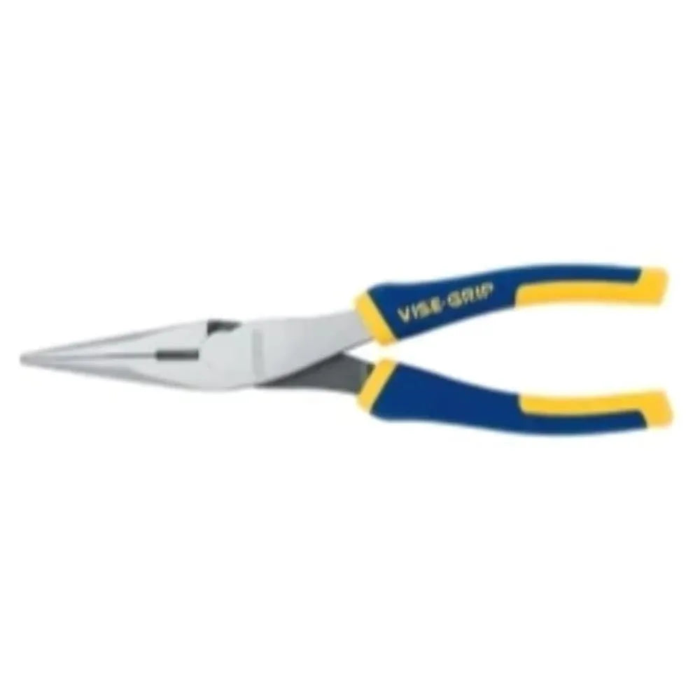IRWIN VISE-GRIP Long Nose Pliers with Wire Cutter, 8-Inch (2078218) - Track Minded HPDE, LLC