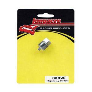 Longacre Magnetic Drain Plug - Fits 3/8" NPT - Track Minded HPDE, LLC
