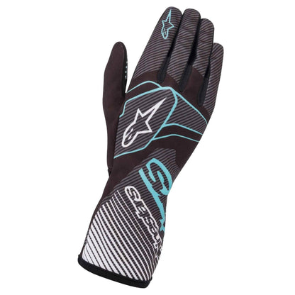Alpinestars Tech-1 K Race v2 Karting Gloves - Carbon - Track Minded HPDE, LLC