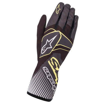 Alpinestars Tech-1 K Race v2 Karting Gloves - Carbon - Track Minded HPDE, LLC