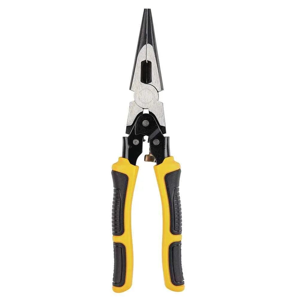 DEWALT DWHT70277 Compound Action Long Nose Pliers 9 Inch , Black - Track Minded HPDE, LLC