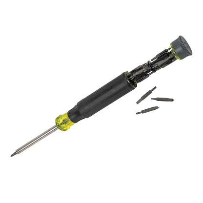 Klein Tools 32327 Precision Screwdriver Set, 27-in-1 Multi-Bit Screwdriver, Onboard Storage, Rare-Earth Magnet, Ideal for Terminal Blocks - Track Minded HPDE, LLC