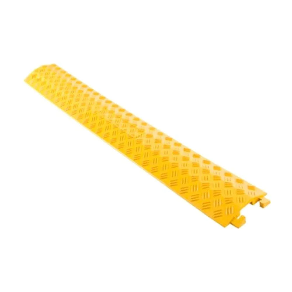 Pyle Durable Cable Ramp Protective Cover - 2,000 lbs Max Heavy Duty Drop Over Hose & Cable Track Protector, Safe in High Walking Traffic Areas - Cable Concealer for Outdoor & Indoor Use PCBLCO19 - Track Minded HPDE, LLC