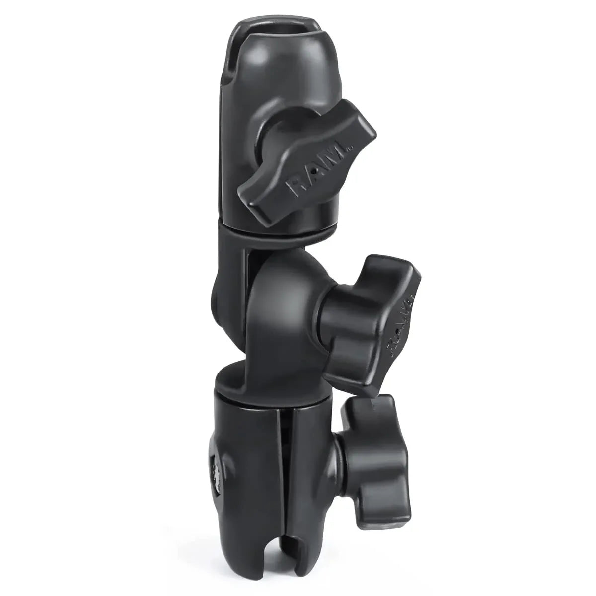 RAM Mounts Composite Double Socket Swivel & Ratchet Arm RAP-B-200-2U Compatible with RAM B Size 1" Ball Components - Track Minded HPDE, LLC
