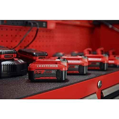 CRAFTSMAN V20 6Ah Lithium Ion Power Tool Battery (CMCB206) - Track Minded HPDE, LLC