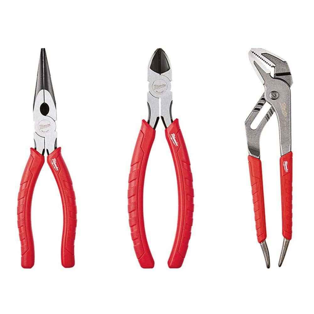 Milwaukee Pliers Set Alloy Stl 3pk - Track Minded HPDE, LLC