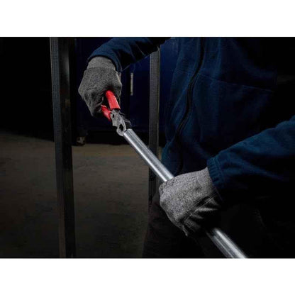 Milwaukee 48-22-6100 9 Inch Leverage Lineman Pliers w/ Crimper and Pipe Reaming Head Design - Track Minded HPDE, LLC