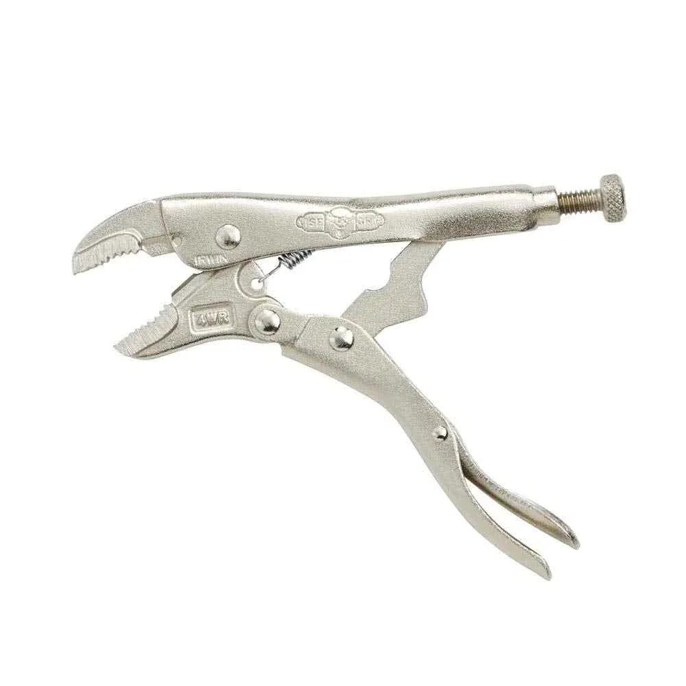IRWIN VISE-GRIP Curved Jaw Locking Pliers with Wire Cutter, 4-Inch (10) - Track Minded HPDE, LLC