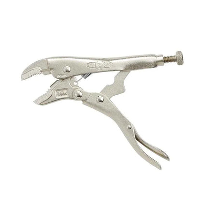 IRWIN VISE-GRIP Curved Jaw Locking Pliers with Wire Cutter, 4-Inch (10) - Track Minded HPDE, LLC