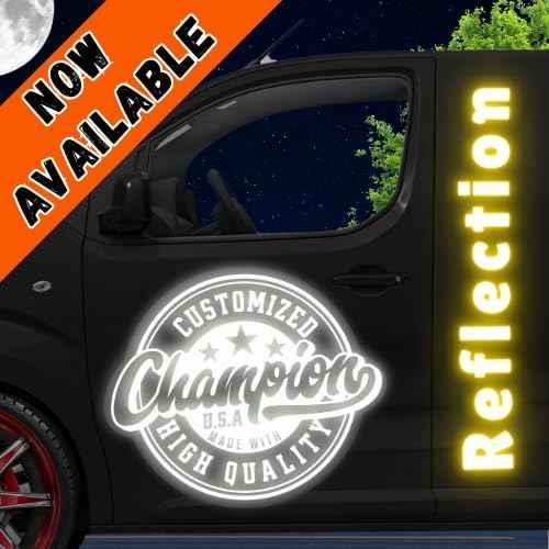 Custom Car Magnet with Your Logo ║ Advertise Your Business Vehicle Magnetic ║ Professionally Printed for Your Car Van Truck ║ Reflective Option Available║ We Print All Made in The USA - Track Minded HPDE, LLC