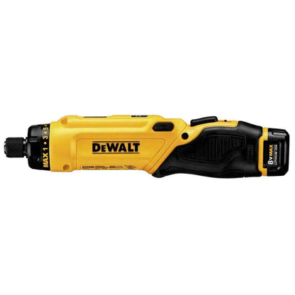 DEWALT 8V MAX Cordless Screwdriver Kit, Gyroscopic, 2 Batteries and Charger Included (DCF680N2) - Track Minded HPDE, LLC