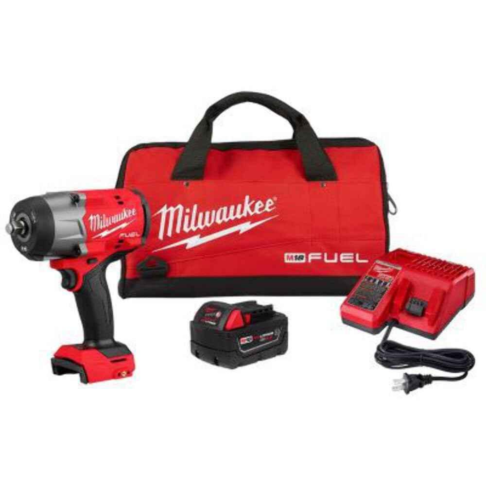 Milwaukee Electric - M18 Fuel 1/2 HIGH Torque Impact Wrench W/FRICTI - Track Minded HPDE, LLC