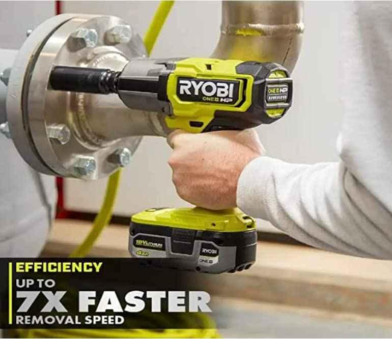 RYOBI - ONE+ HP 18V Brushless Cordless 4-Mode 1/2 in. High Torque Impact Wrench (Tool Only) - PBLIW01B - Track Minded HPDE, LLC