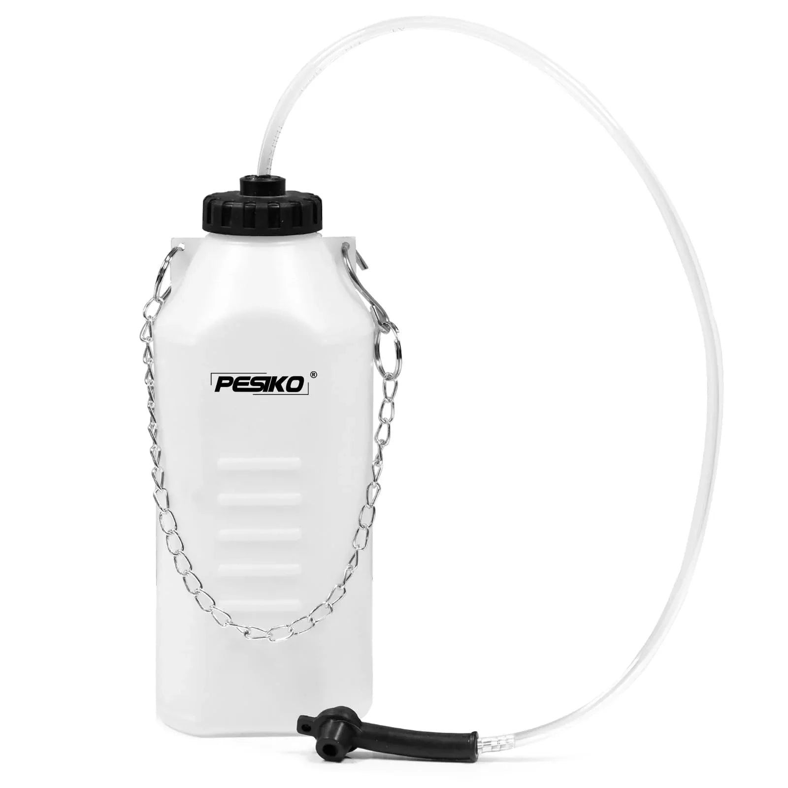 PESIKO 1L Brake Bleeder Bottle One Person, Brake Fluid Bleeding kit with 24 inch Tube and Rubber Connector for Collect Brake Fluid - Track Minded HPDE, LLC
