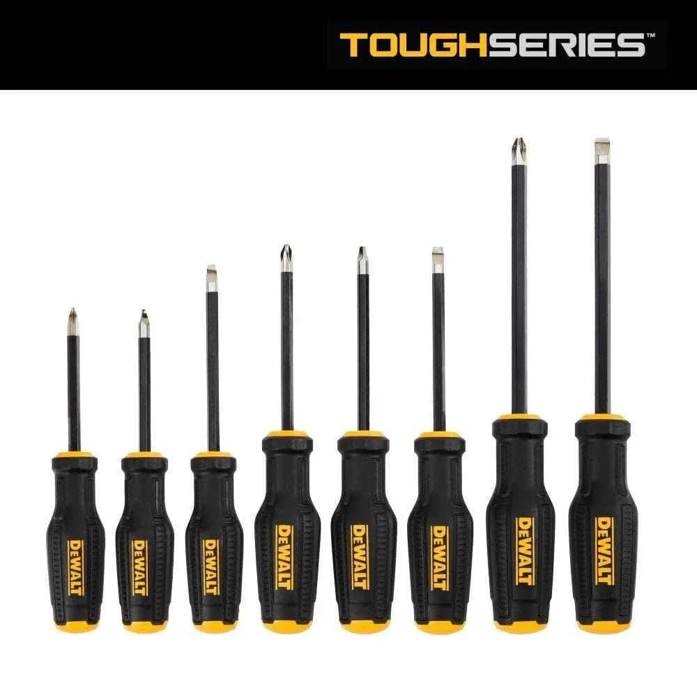 Dewalt Toughseries Screwdriver Set 8Pc - Track Minded HPDE, LLC