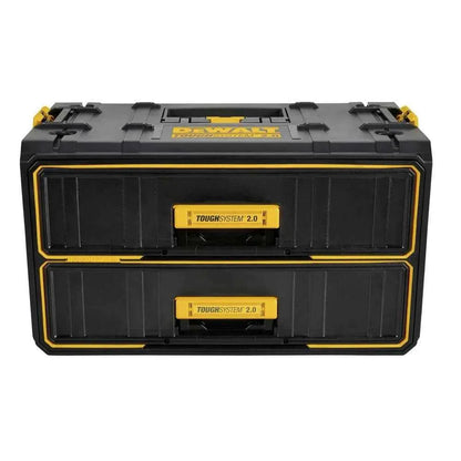 DEWALT ToughSystem Tool Box, 2.0 Two-Drawer, 21.8in. (DWST08320) - Track Minded HPDE, LLC