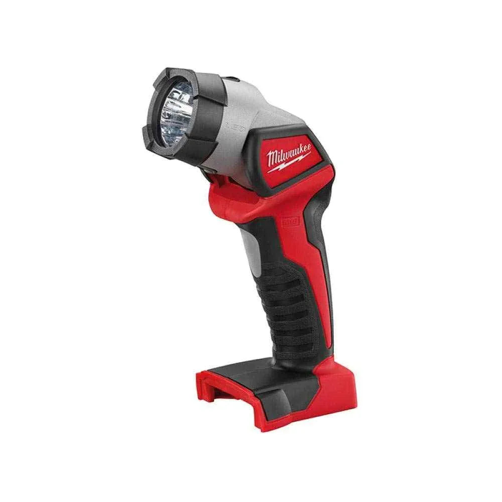 Milwaukee M18TLED-0 M18 Plastic LED Torch, Red [Energy Class A+] - Track Minded HPDE, LLC