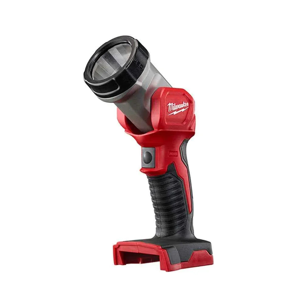 Milwaukee M18TLED-0 M18 Plastic LED Torch, Red [Energy Class A+] - Track Minded HPDE, LLC