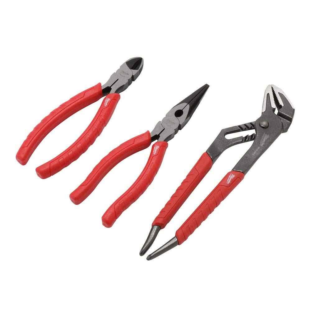 Milwaukee Pliers Set Alloy Stl 3pk - Track Minded HPDE, LLC