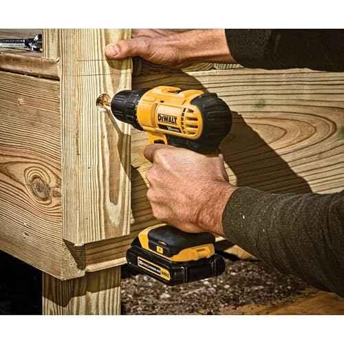 DEWALT 20V Max Cordless Drill/Driver Kit, 2 Batteries and Charger Included (DCD771C2) - Track Minded HPDE, LLC