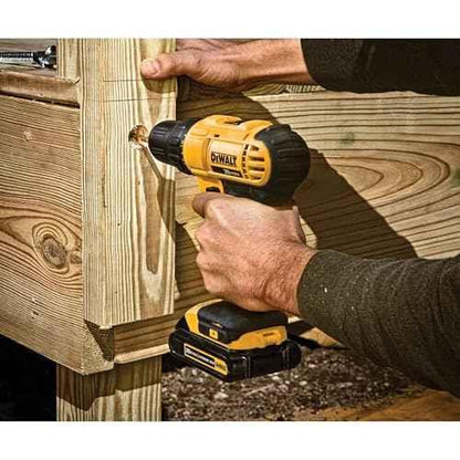 DEWALT 20V Max Cordless Drill/Driver Kit, 2 Batteries and Charger Included (DCD771C2) - Track Minded HPDE, LLC