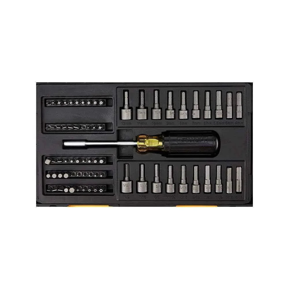 DEWALT Screwdriver Bit Set with Nut Drivers, 71-Piece (DWMT73808) - Track Minded HPDE, LLC