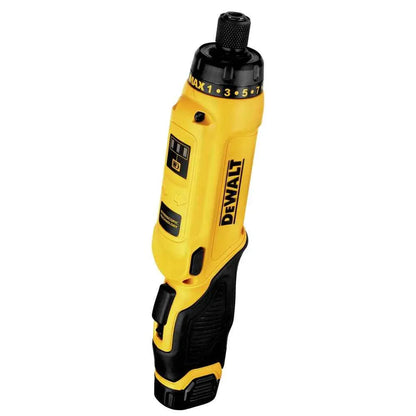 DEWALT 8V MAX Cordless Screwdriver Kit, Gyroscopic, 2 Batteries and Charger Included (DCF680N2) - Track Minded HPDE, LLC