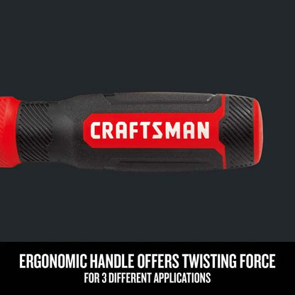 CRAFTSMAN Ratcheting Screwdriver, Multibit Set, 26-Piece (CMHT68001) - Track Minded HPDE, LLC