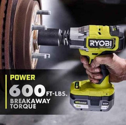 RYOBI P262K1 ONE+ HP 18V Brushless Cordless 4-Mode 1/2 in. Impact Wrench Kit w/ 4.0 Ah HIGH PERFORMANCE Lithium-Ion Battery & Charger - Track Minded HPDE, LLC