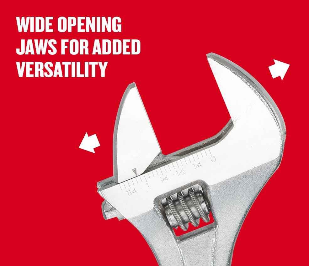 CRAFTSMAN Adjustable Wrench Set, 3-Piece All Steel, Metirc and SAE Scale (CMMT12001) - Track Minded HPDE, LLC