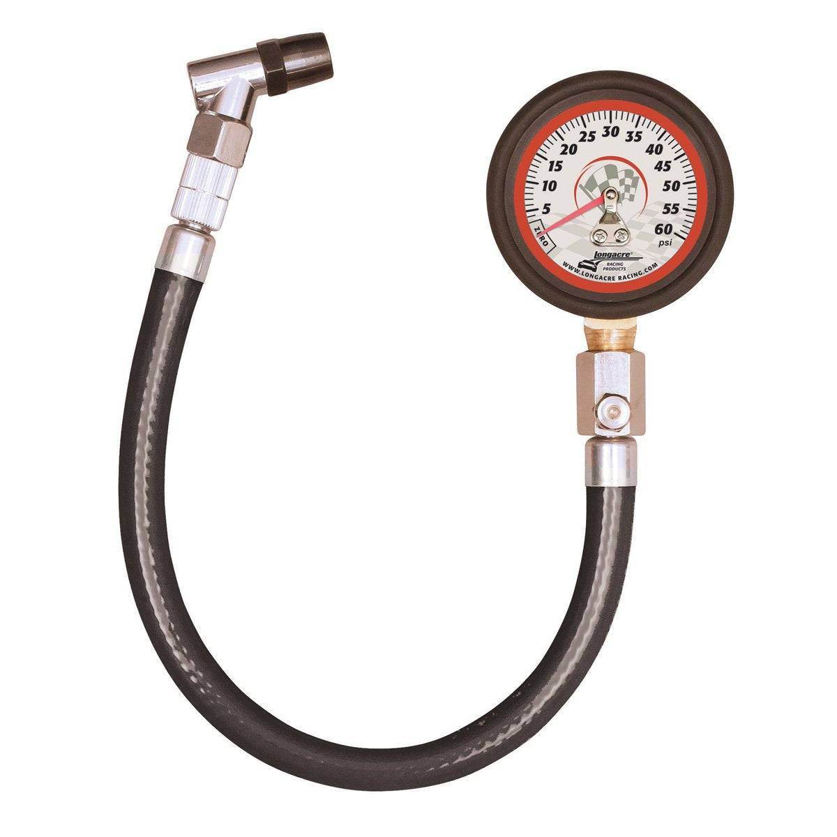 Longacre Standard Tire Gauge - 0-60 PSI - Track Minded HPDE, LLC