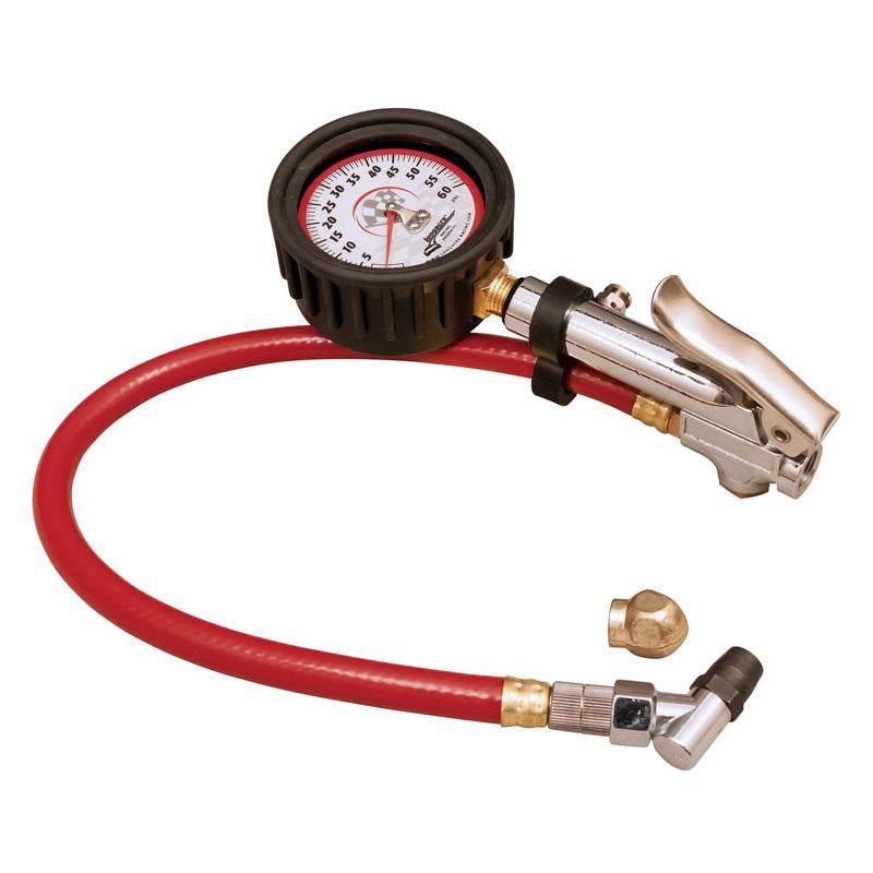 Longacre Deluxe Quick Fill Tire Gauge - 0-60 PSI - Track Minded HPDE, LLC