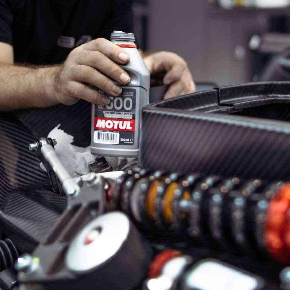 Motul MTL100949 8068HL RBF 600 Factory Line Dot-4 100 Percent Synthetic Racing Brake Fluid-600, 500. ml - Track Minded HPDE, LLC